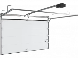 Гаражные секционные ворота RSD02 Doorhan из стальных сэндвич-панелей с торсионным механизмом (4800*3200)